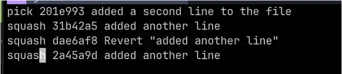 git log